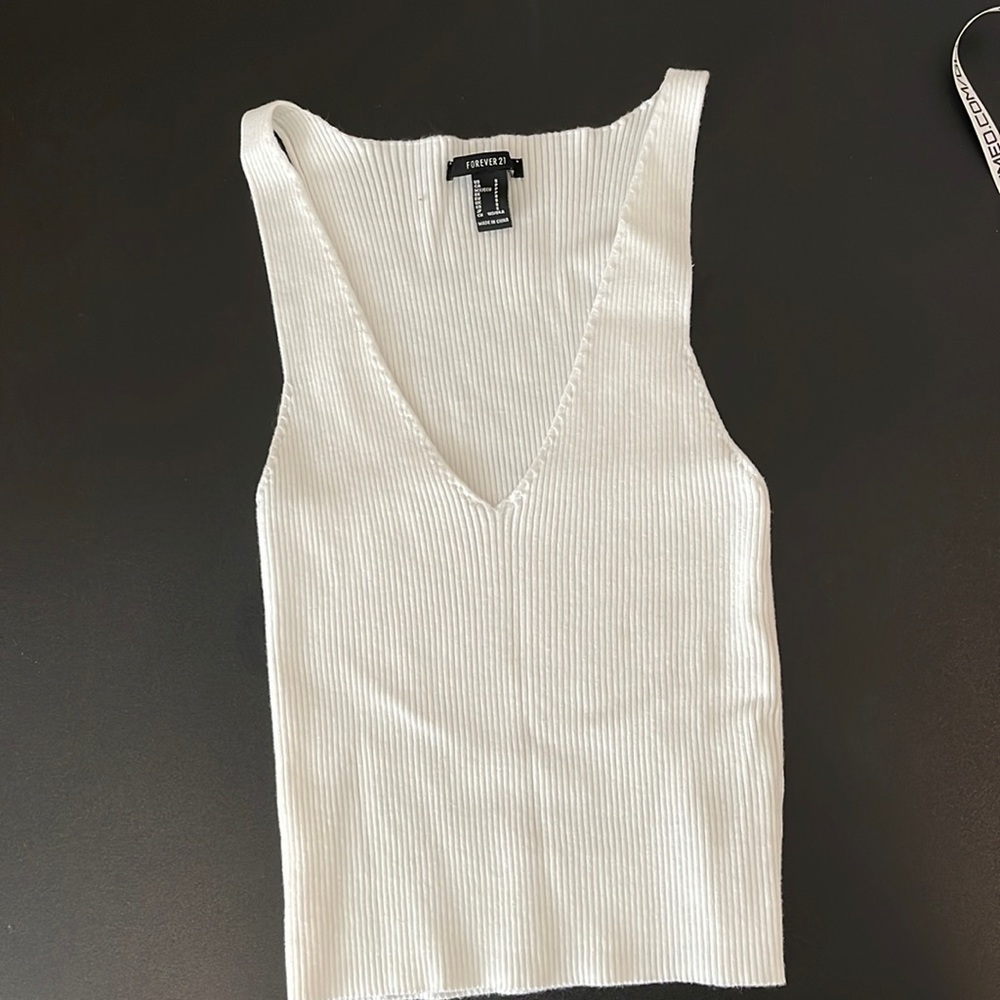 Knit Cropped Tank